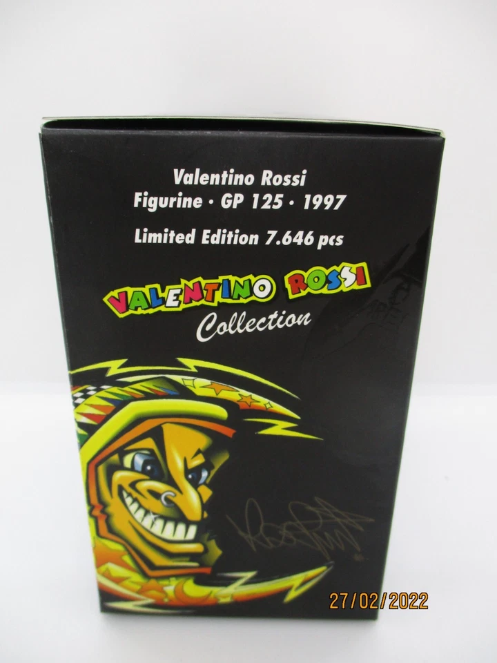 Motorrad WM 125ccm Figur, #46, Valentino Rossi, 1997 "Rossifumi"!!! - Bild 4 von 4
