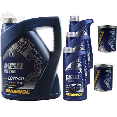 8L Motoröl MANNOL SAE 10W-40 DIESEL EXTRA 2x