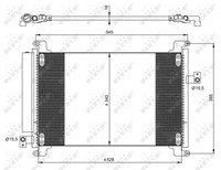 NRF 35941 Klimakondensator Mit Trockner, Mit Dichtring FüR Multipla 1.6 1.6ALK