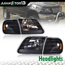 Expedition Headlights & Corner Light Fit For 97-03 Ford F150 1997-2002