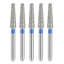 JMU Dental Diamond Burs Inverted Cone Beveled Cylinder Flat End/Pointed Taper