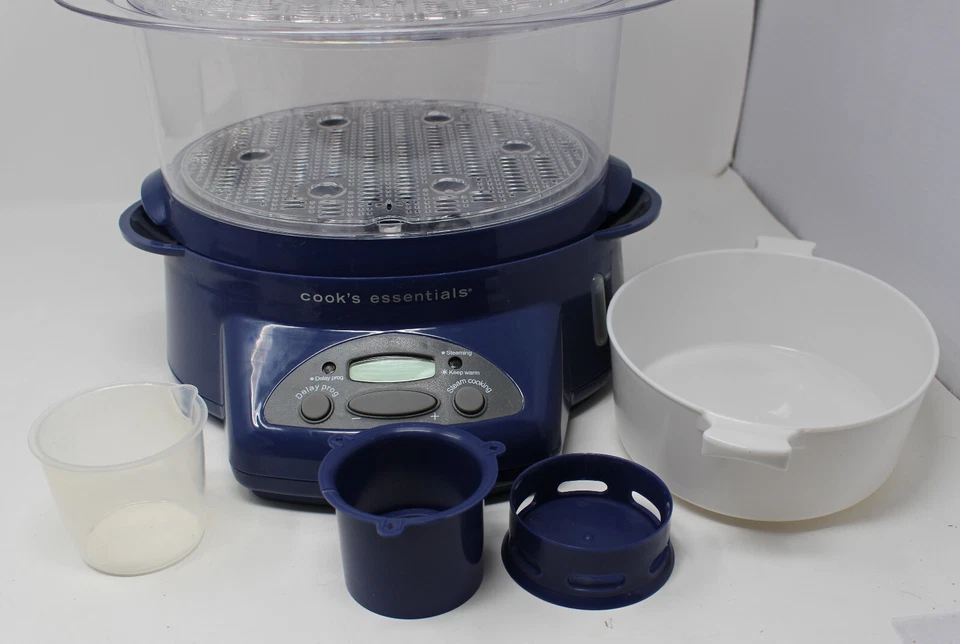 Cook's Essentials Modelo 97503 Vaporizador Digital 3 Niveles con Arroz Sin Manual Foto 3 de 4