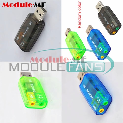 4188 Compact USB 2.0 to 3D AUDIO SOUND CARD ADAPTER VIRTUAL 5.1 CH Sound Track - Picture 4 of 7