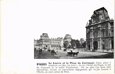CPA PARIS Le Louvre Place du Carrousel (1240649)