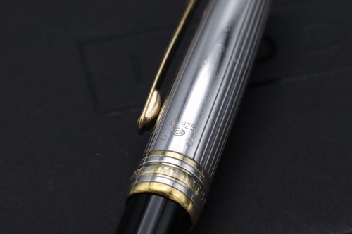 Montblanc Meisterstuck 165 Classique AG925 Pinstripe Doue Mechanical Pencil - Picture 3 of 7