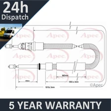 Fits Citroen C3 2002-2010 1.4 HDi 1.6 Purevue Rear Hand Brake Cable