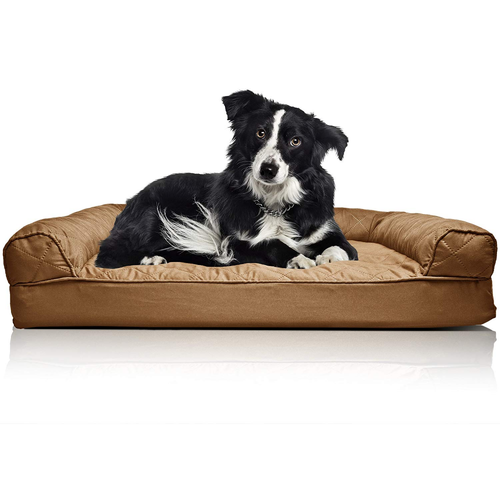 DELUXE Large Orthopedic Dog Couch Bed for Dogs Cats Pet Beds Bedding