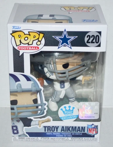 Funko POP! NFL Legends Dallas Cowboys Troy Aikman #220 Figure Exclusive MINT🔥