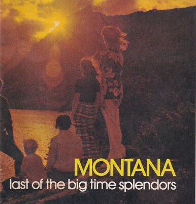 Montana Travel Tri-Fold Flyer, Map and Tourist Information on Five Counties