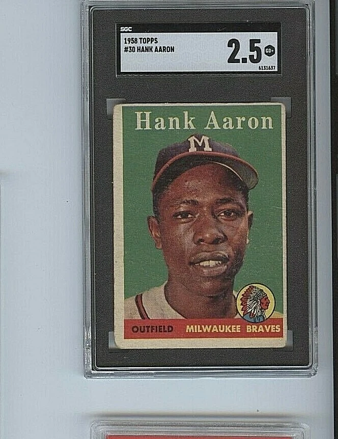 1958 Topps - Hank Aaron #30 for sale | eBay