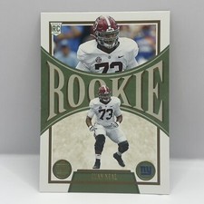 2022 Panini Legacy Football Evan Neal Base RC #193 New York Giants