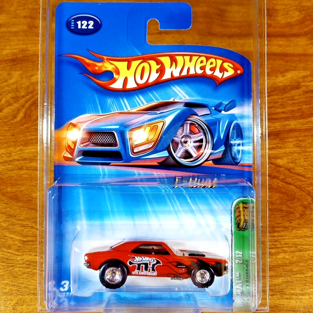 Hot Wheels スーパートレジャーハント '67 CAMARO Hot Wheels Treasure Hunt T-Hunt '67 1967 Camaro Red Real Riders TH
