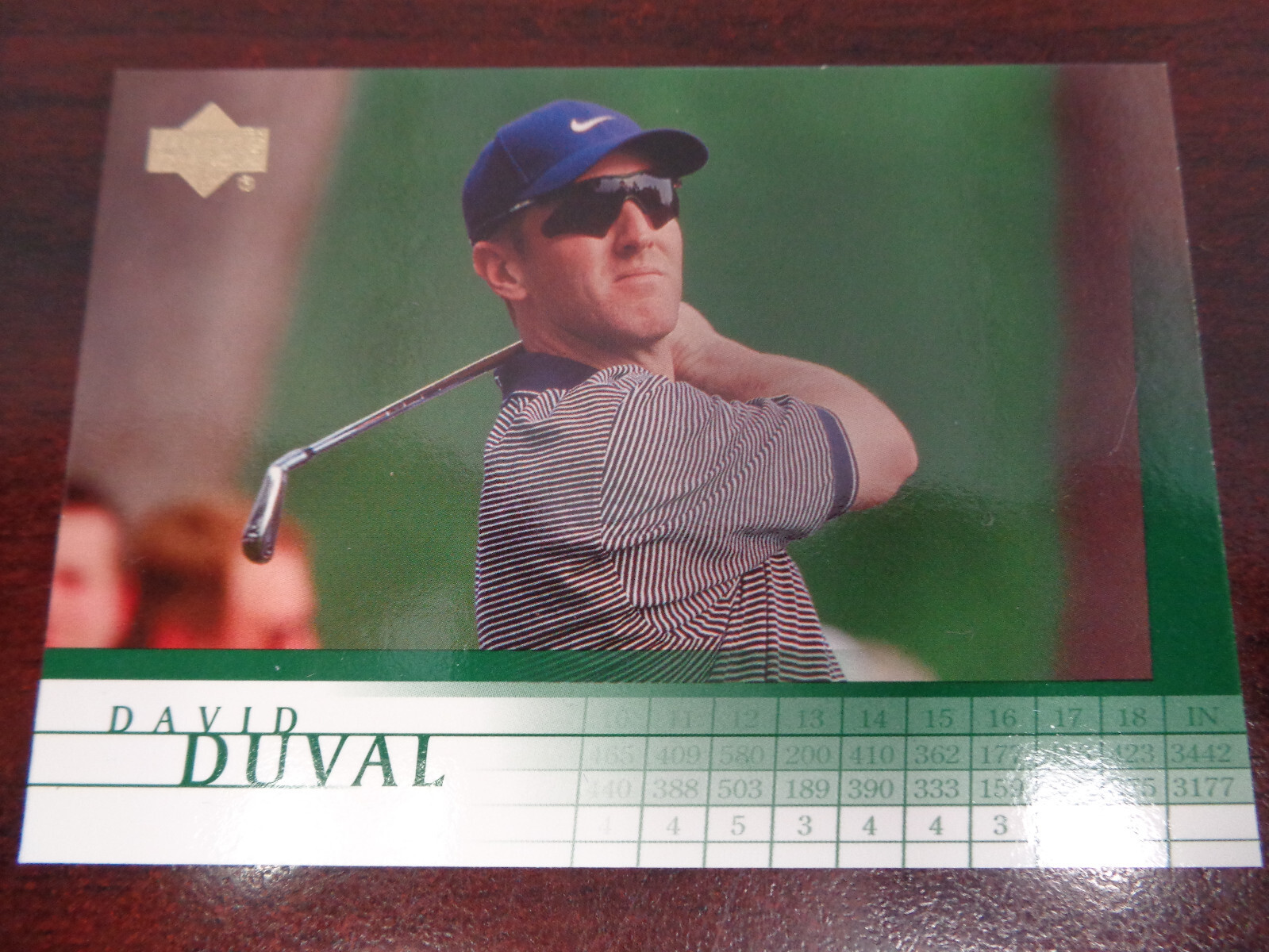 2001 Upper Deck David Duval #2 ROOKIE CARD
