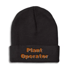 Beanies for Men Plant Operator Winter Hats for Women Acrylic Skull Cap 1 Size