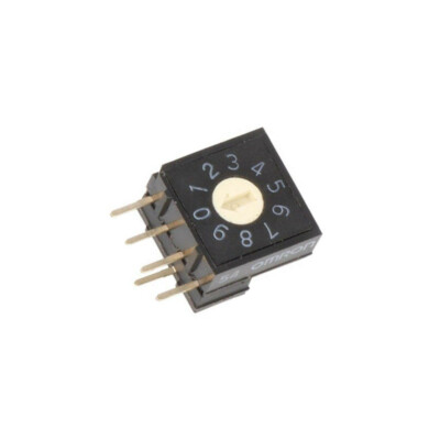 A6RV-101RF Kodierschalter DEC/BCD Pos: 10 THT RKontakt max: 200mΩ OMRON OCB