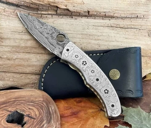 Drop Point Knife Company Stainless Steel Blade Collectible Knife Survival Handle - Picture 5 of 10
