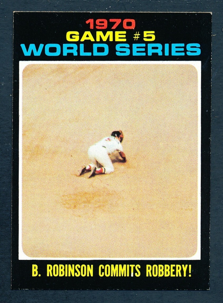 1971 Topps Baseball #331 World Series Game 5 NRMT+ Condition