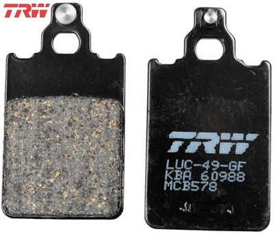 TRW MCB578 Bremsbelagsatz für Scheibenbremse Bremsbelagsatz Bremsbeläge 