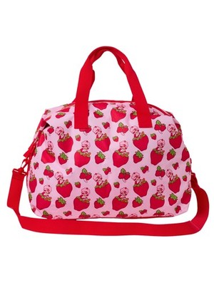 Strawberry Shortcake Overnighter Travel Duffel Bag Carry-On Large Weekender