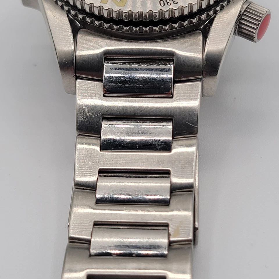 Reloj suizo vintage ESQ Squadron Compass Movodo Co batería nueva - Imagen 4 de 4