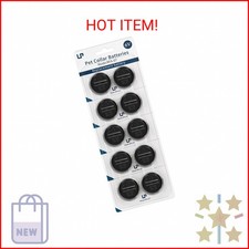 LP RFA-67 RFA-67D-11 6V Pet Collar Replacement Batteries 10 Pack, Compatible wit