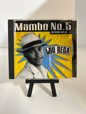 Lou Bega   Mambo No. 5 CD 1999 Pop Latin Dance Single BMG RCA USA CD PROMO
