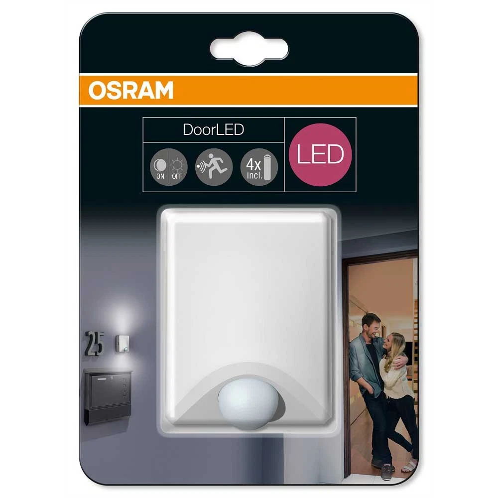 Osram Door LED Updown Luz Blanco Sensor Detector de Movimiento Fría Interior &