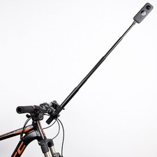 Third Person Perspective Handlebar Mount 114CM Invisible Selfie Stick for Bike