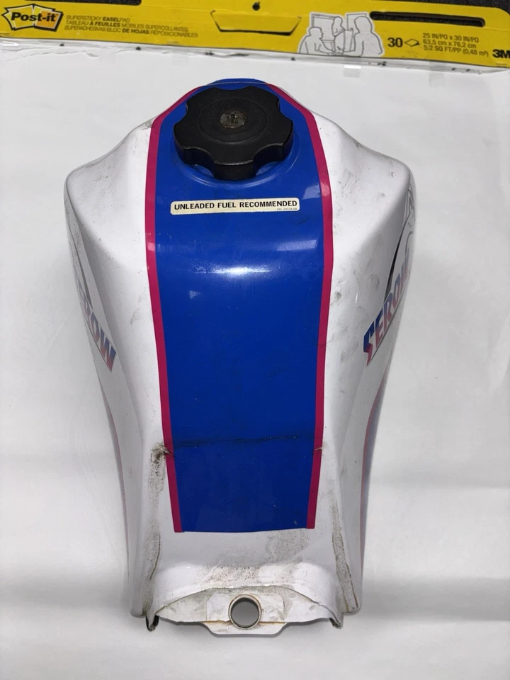 1993 Yamaha Serow XT225 OEM Gas Tank – Used – Rust Inside – No Key - Image 3 of 3