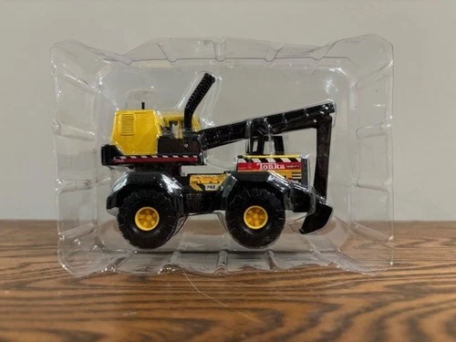 Lot of 2 VTG 2001 Hasbro Tonka Dump Truck + Backhoe #762880/#762906