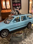 Mattel Barbie Happy Family Blue Volvo Station Wagon Car Seat Vintage (2003)