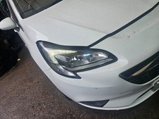 2015 - 2019 Vauxhall Corsa MK4 E 3 / 5 Door - Driver Headlight Black / Silver