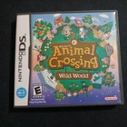ANIMAL CROSSING WILD WORLD NINTENDO DS COMPLETE TESTED WORKING VINTAGE MANUAL