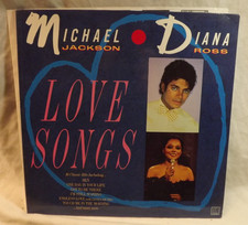 Michael Jackson  Diana Ross ‎– Love Songs. Vinyl LP 1987