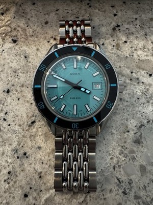 DOXA Sub 200 Aquamarine (Teal) Dial | eBay
