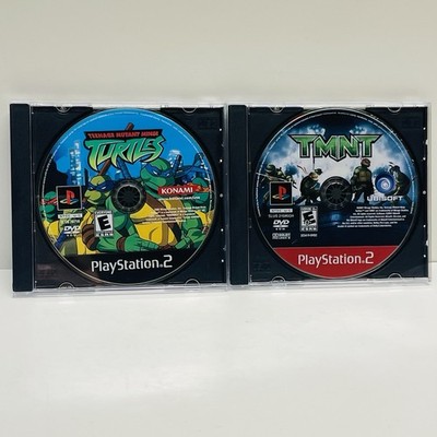 Teenage Mutant Ninja Turtles Game Lot Konami 2003 Ubisoft 2007 Disc Only TESTED!