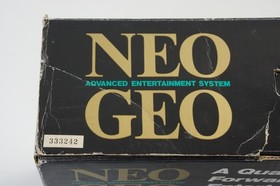 NEO GEO AES Console Boxed SNK Tested System JAPAN Ref 333242