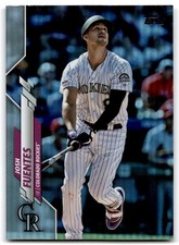 2020 Topps Update Josh Fuentes Colorado Rockies #U-17