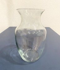 Clear Glass Bouquet Flower Vase 8  Tall