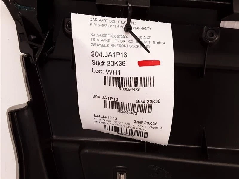 09-15 JAGUAR XF painel de acabamento da porta direita do passageiro dianteiro  - Imagem 4 de 4