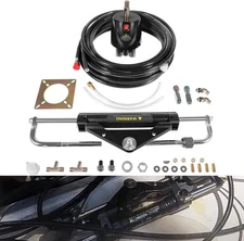 150HP Hydraulic Outboard Steering Kit Boat Marine System for Single Station