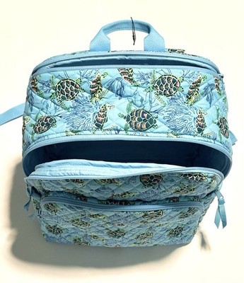 Vera Bradley Sea Turtles Coral Essential Large Backpack  display picture 1