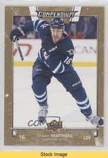 2017-18 Upper Deck Compendium Gold Shawn Matthias #266 READ 0b5