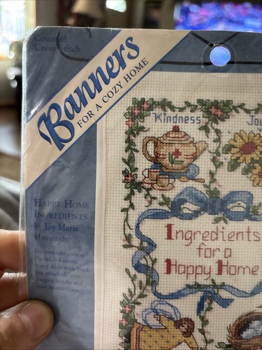 Dimensions Banners for a Cozy Home - 'INGREDIENTS FOR A HAPPY HOME’ 8x13 NEW - Picture 2 of 8