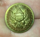 Civil War Staff Officers Coat Button