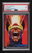 1995 Flair Marvel Annual Cyclops #9 PSA 7 0xf7