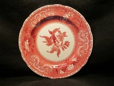 Spode Camilla Red Salad Plate Made in England