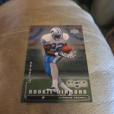 1998 Upper Deck Black Diamond Rookie Edition Germane Crowell #108 Rookie