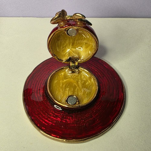 Red Pill Box Brass Hat Heavy Brass - Afbeelding 3 van 12
