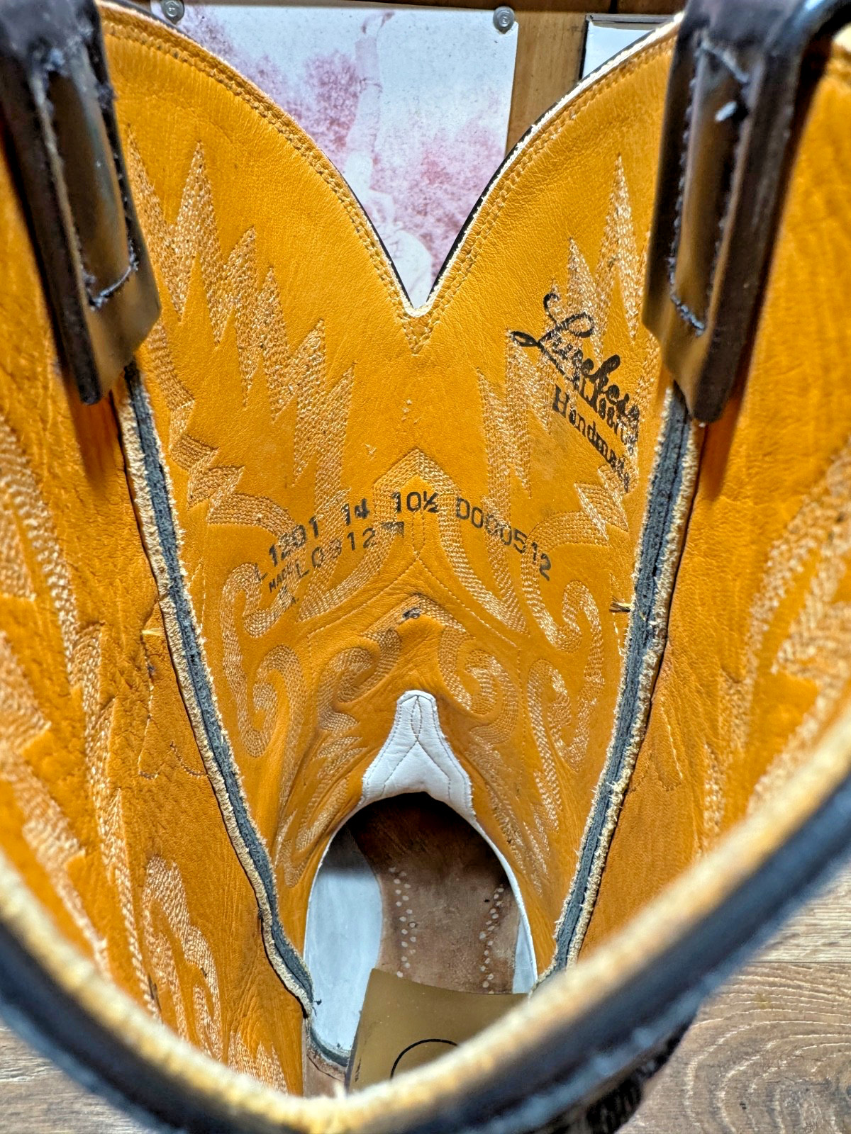 LUCCHESE CLASSICS EXCELLENT CONDITION EXOTIC OSTR… - image 12